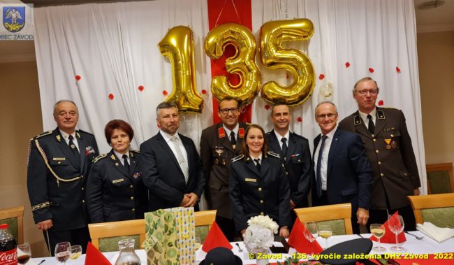 Naši hasiči oslávili 135. výročie založenia DHZ v Závode